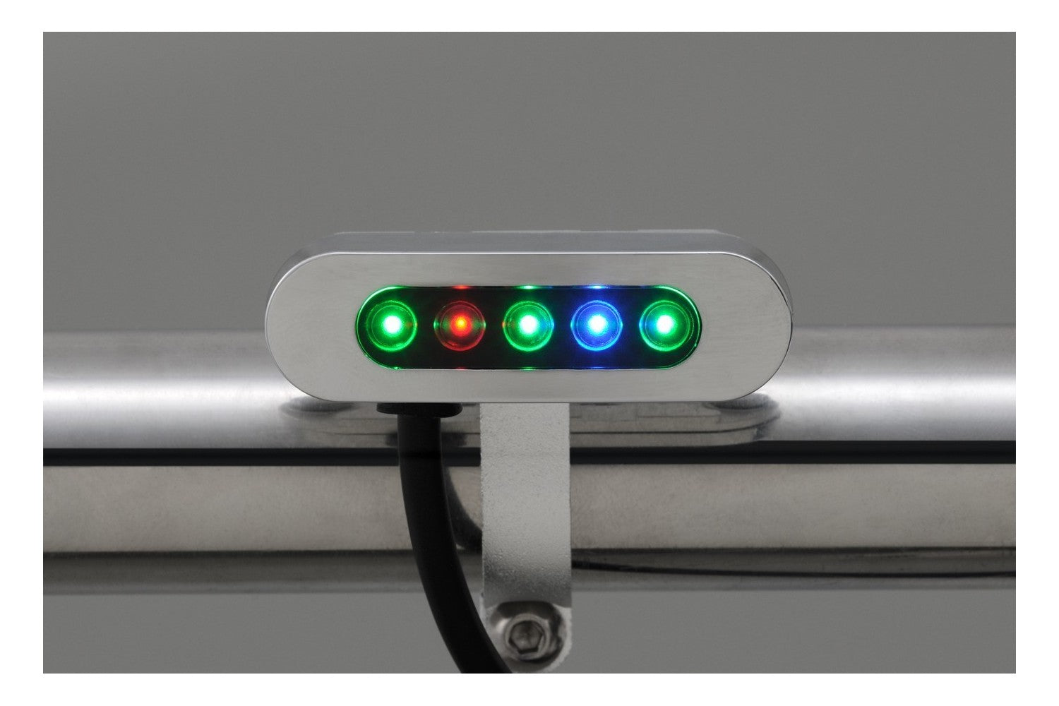 Daytona 'Alpha' Micro Indicator Dashboard | Chrome -   Pyramid Motorcycle Accessories