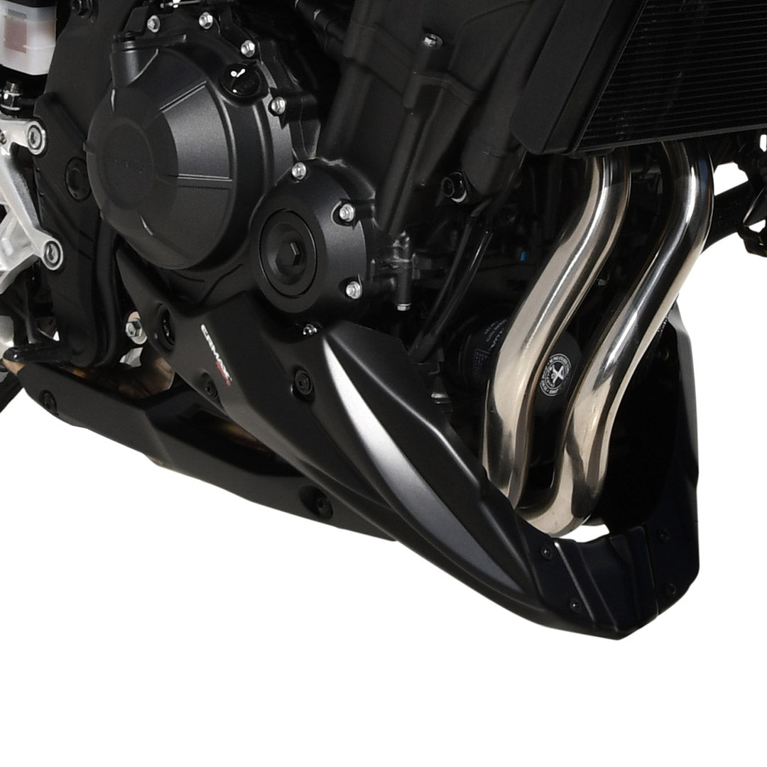 Ermax Belly Pan | Graphite Black [NHB01BA] | Honda CB500 Hornet 2024>Current -   Pyramid Motorcycle Accessories