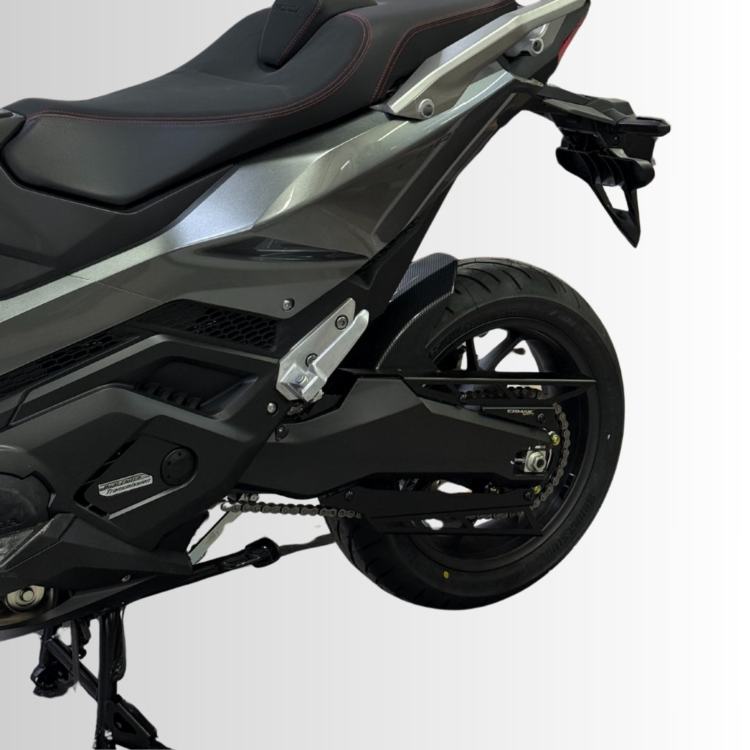 Ermax Rear Hugger | Matte Black | Honda Forza 750 2025>Current -   Pyramid Motorcycle Accessories
