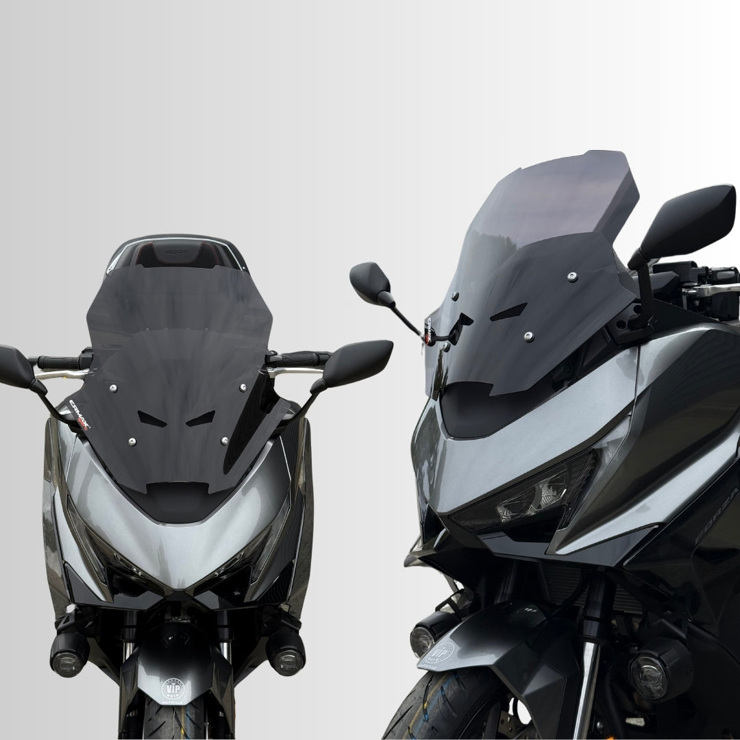 Ermax Sport Screen | Dark Smoke | Honda Forza 750 2025>Current -   Pyramid Motorcycle Accessories