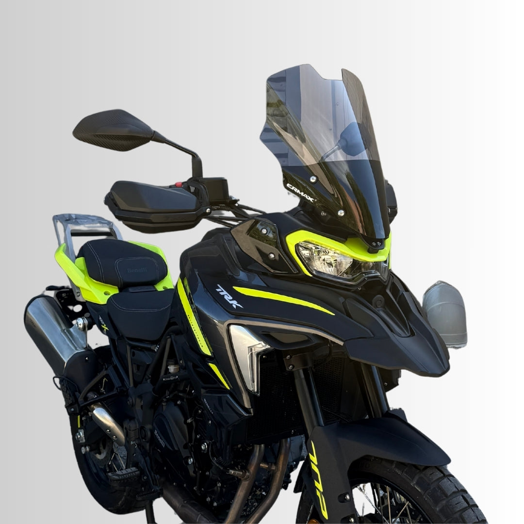 Ermax High Protection Screen | Dark Smoke | Benelli TRK 702/702 X 2025>2025 -   Pyramid Motorcycle Accessories