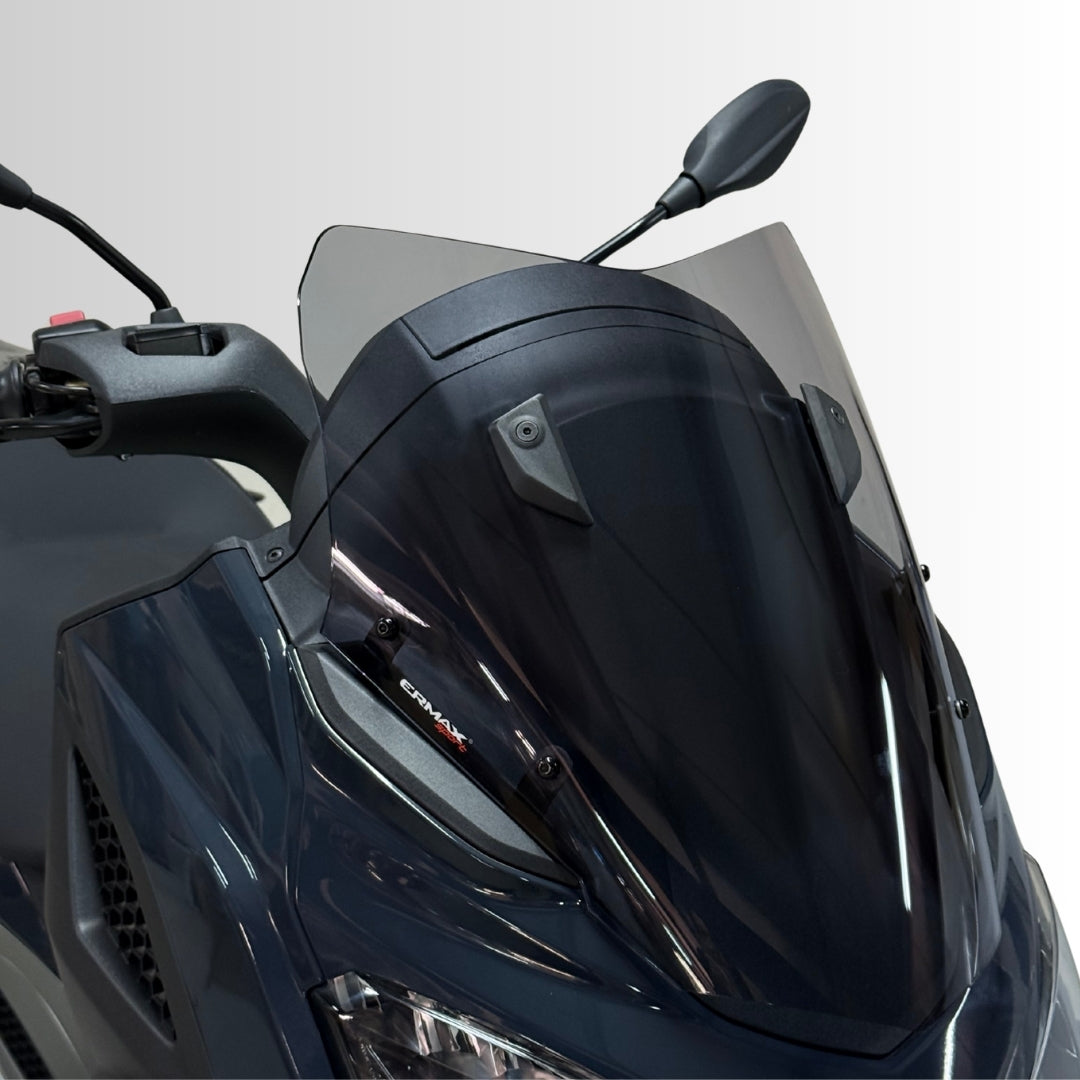 Ermax Sport Screen | Dark Smoke | Piaggio MP3 Sport 2025>2025 -   Pyramid Motorcycle Accessories