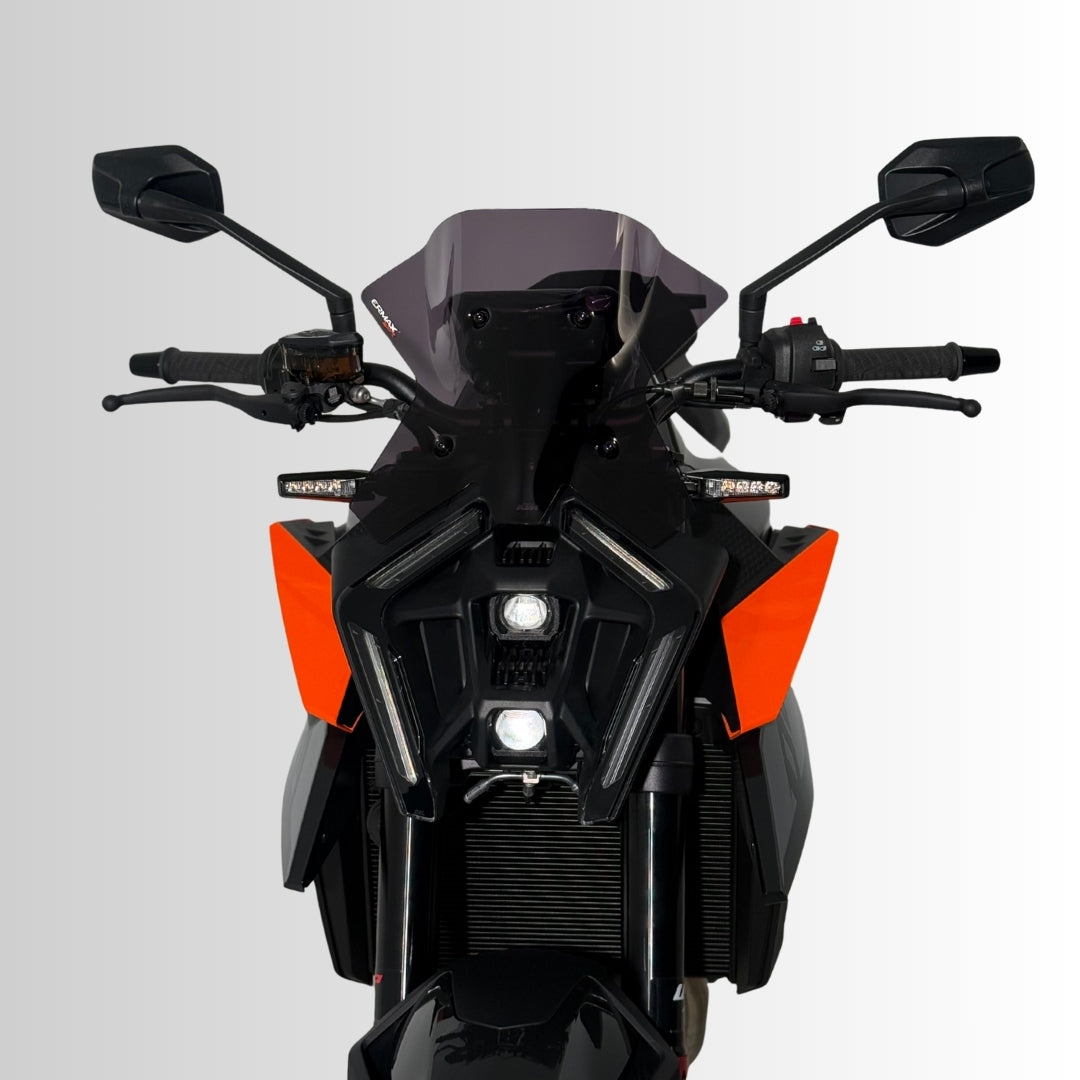 Ermax Sport Screen | Dark Smoke | KTM 990 Duke 2024>Current -   Pyramid Motorcycle Accessories