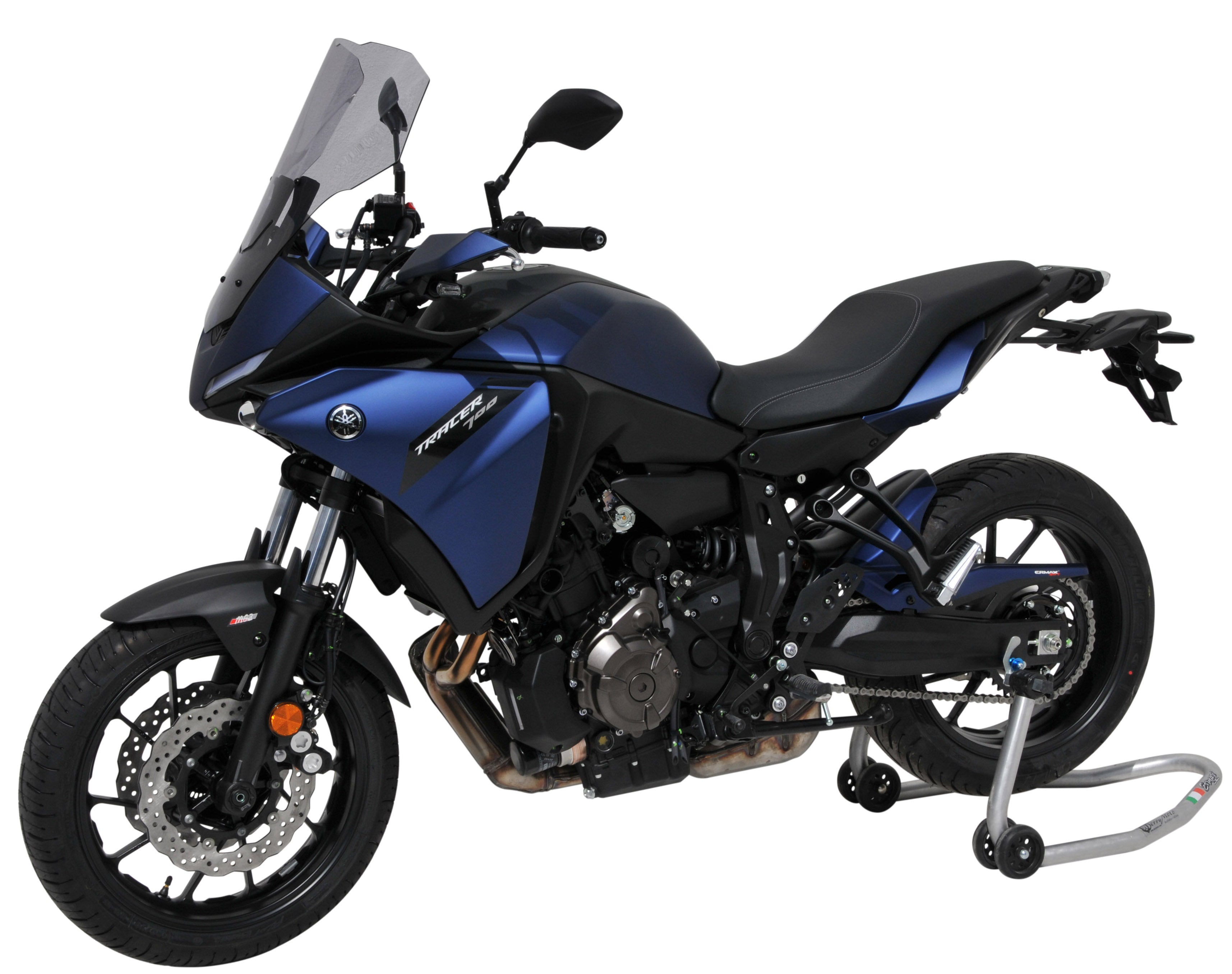 Ermax Rear Hugger | Icon Blue | Yamaha Tracer 7 2020>2025 -   Pyramid Motorcycle Accessories