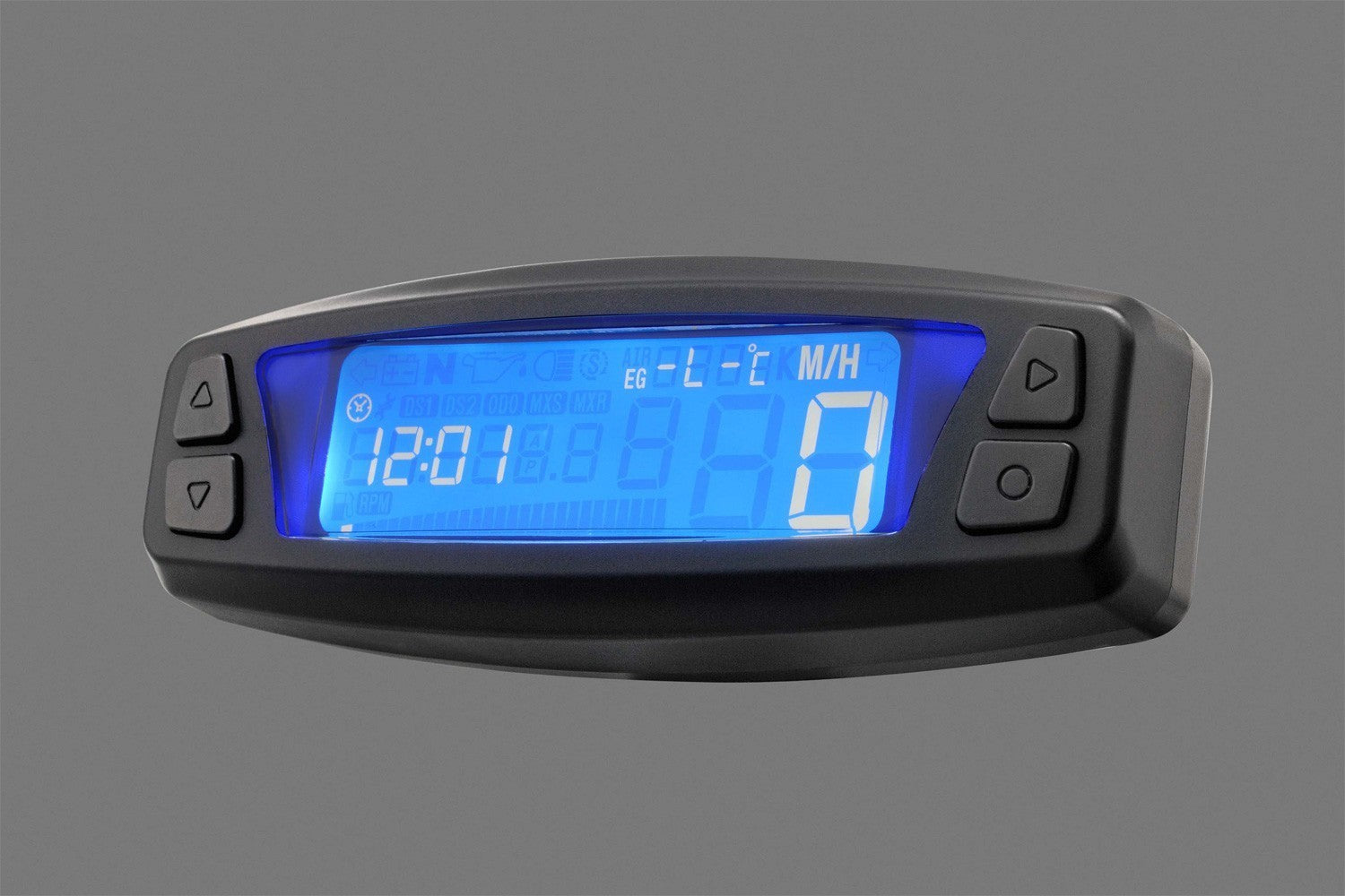 Daytona 'Asura' Multifunction Dashboard - Speedo/Tacho+More -   Pyramid Motorcycle Accessories