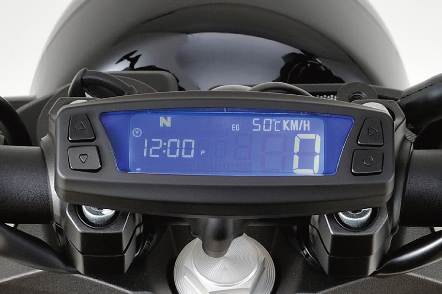 Daytona 'Asura' Multifunction Dashboard - Speedo/Tacho+More -   Pyramid Motorcycle Accessories