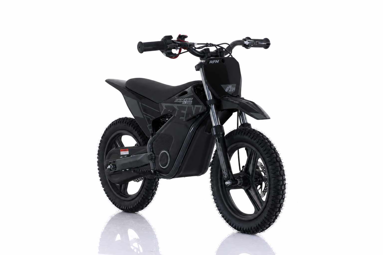 RFN Warrior SX-E500 14-inch Kids Electric MX Bike | Black/Grey