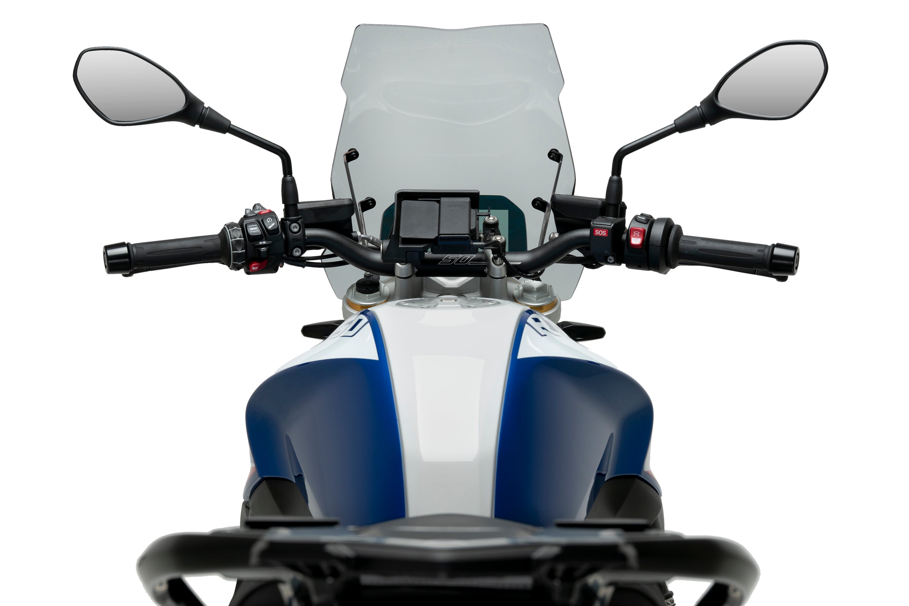 Puig Touring Screen | Light Smoke | BMW R 1250 R 2023>Current (Without BMW screen support) -   Pyramid Motorcycle Accessories