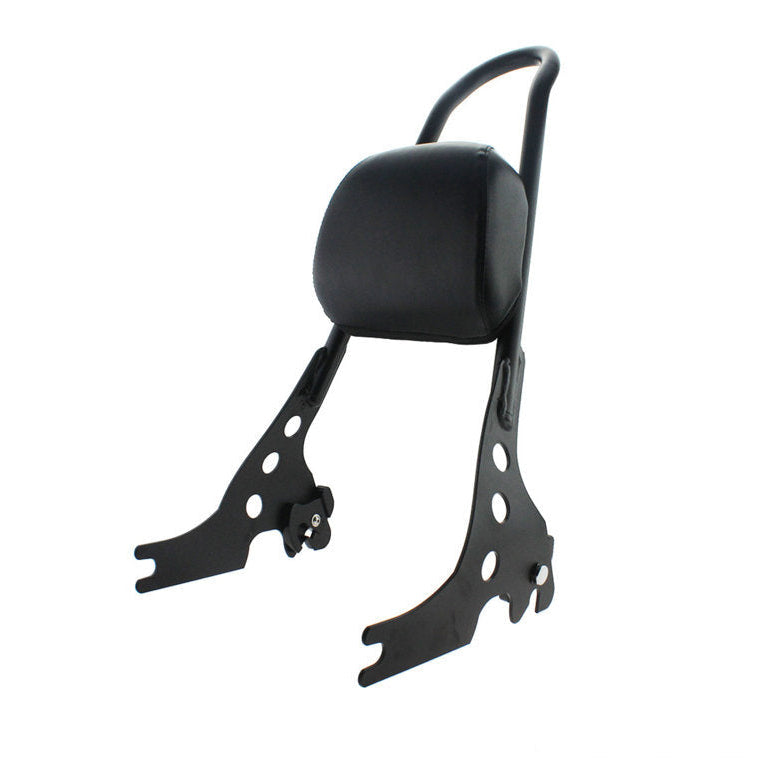 Customacces Speed Sissybars | Black | Harley Davidson Sportster Superlow (XL883L) 2004>2014 -   Pyramid Motorcycle Accessories