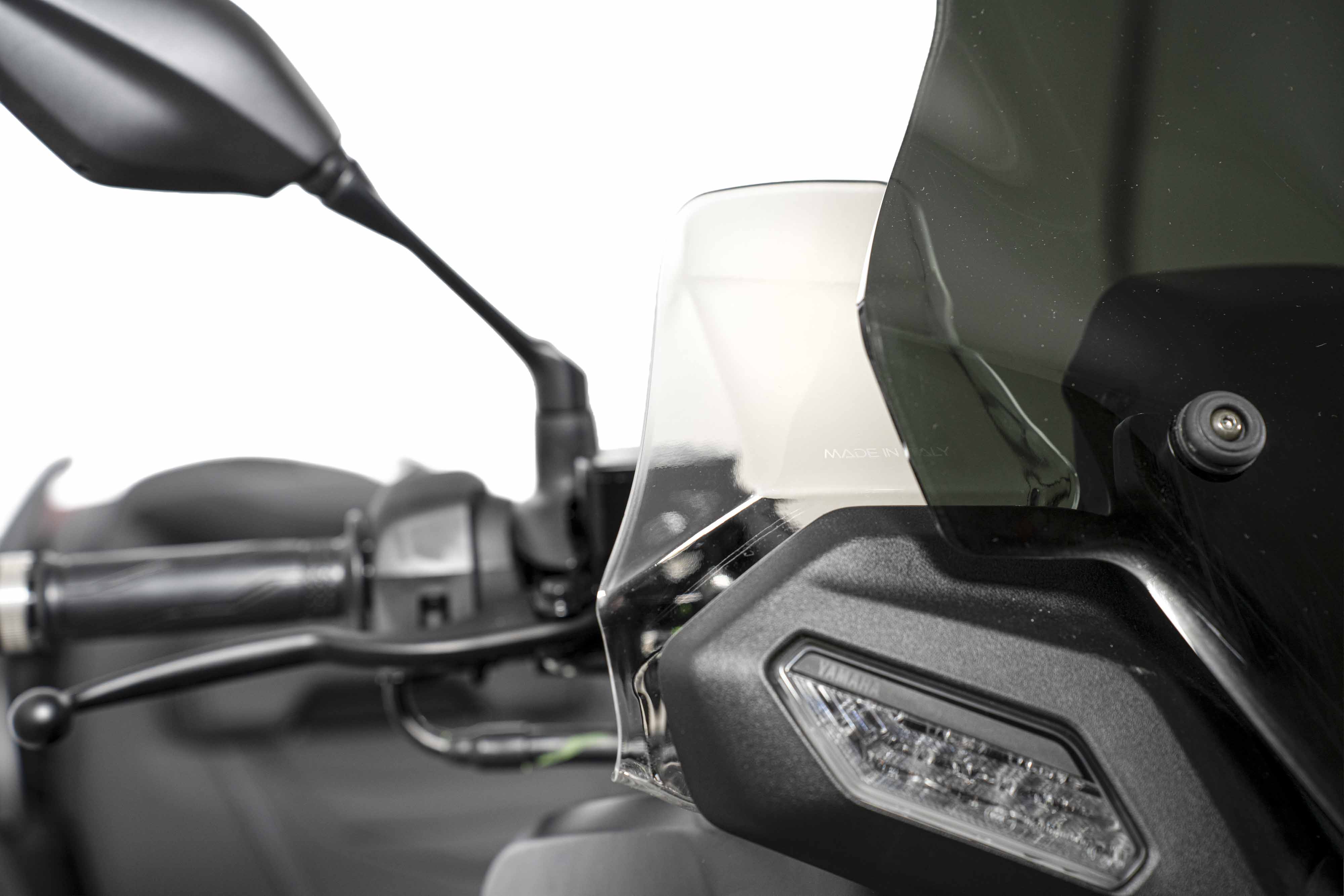Isotta Wind Deflectors | Light Smoke | Dark Smoke | Matte Black | Clear | Yamaha XMAX 125 / 300 2025>2026 -   Pyramid Motorcycle Accessories