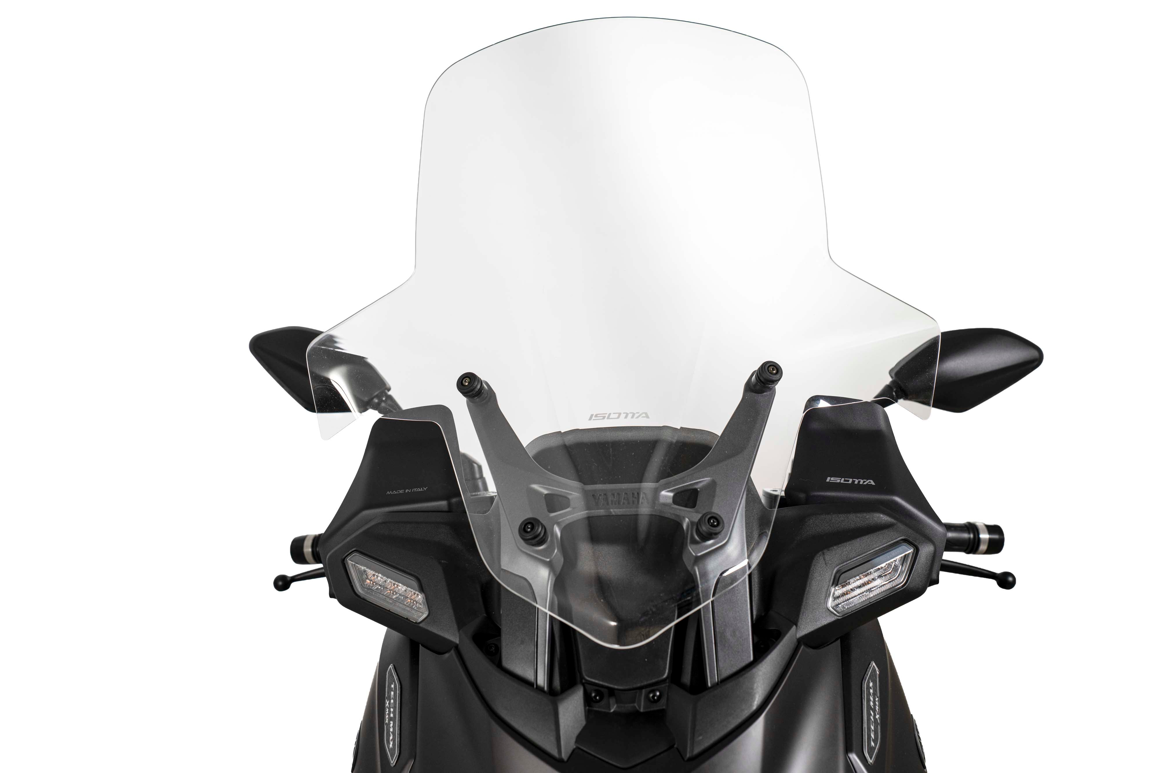 Isotta Wind Deflectors | Light Smoke | Dark Smoke | Matte Black | Clear | Yamaha XMAX 125 / 300 2025>2026 -   Pyramid Motorcycle Accessories