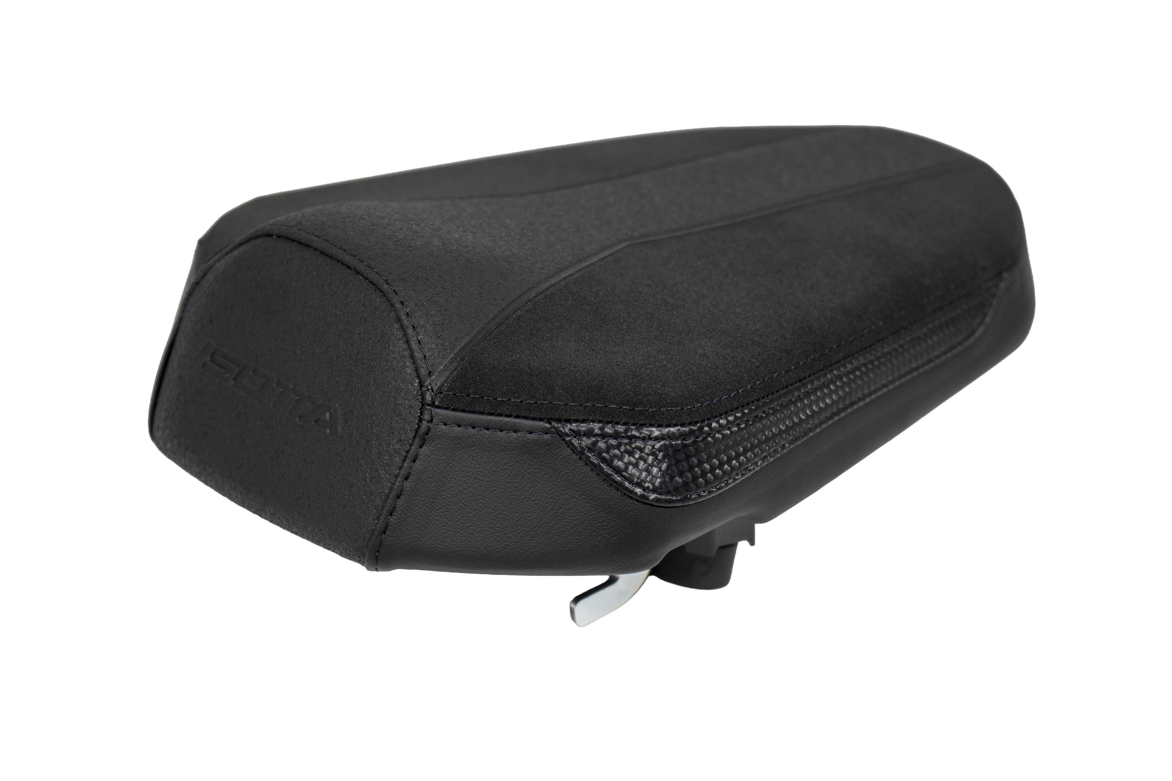Isotta Comfort Passenger Seat | Black | Yamaha MT-07 2025>Current -   Pyramid Motorcycle Accessories