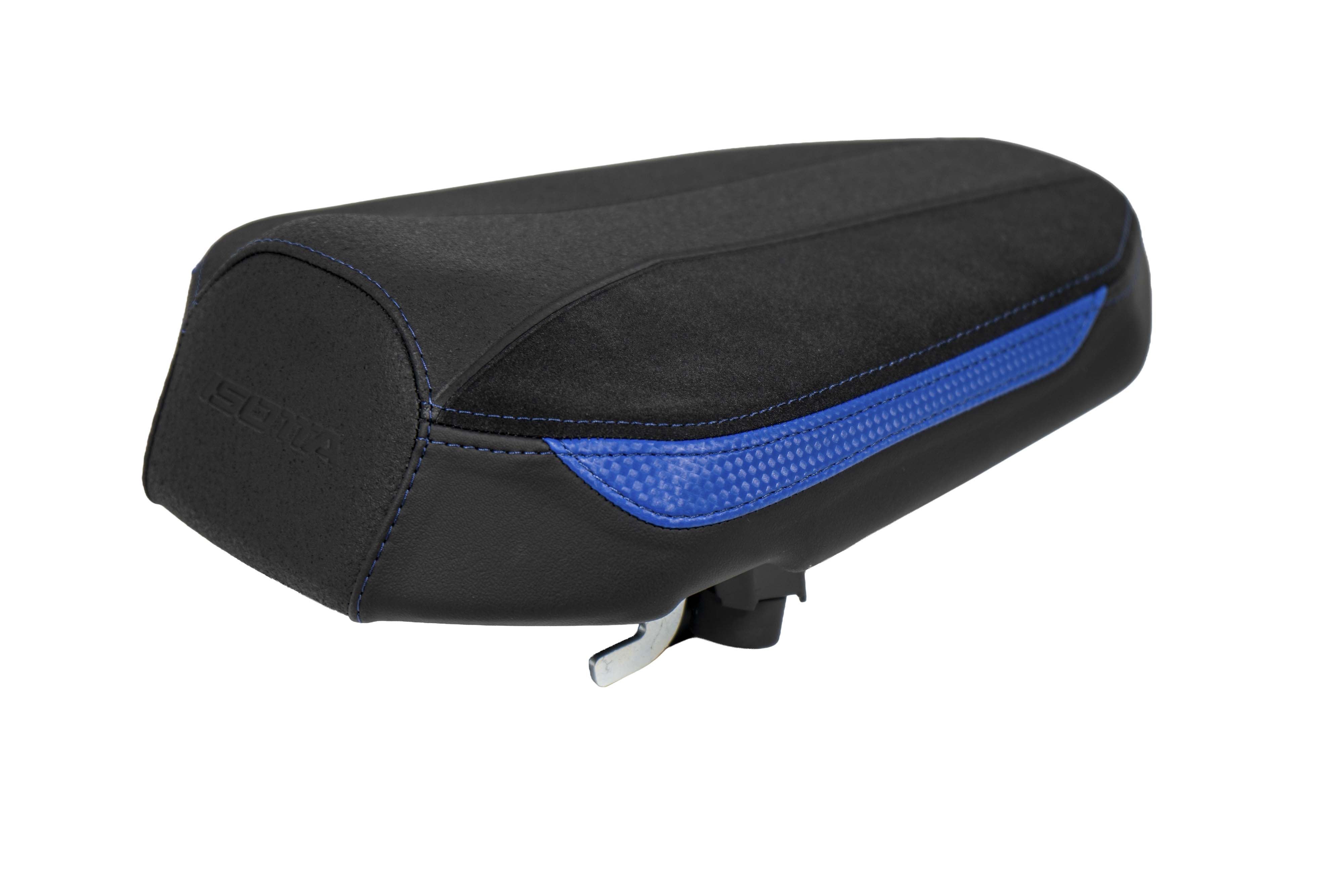 Isotta Comfort Passenger Seat | Blue | Yamaha MT-07 2025>Current -   Pyramid Motorcycle Accessories