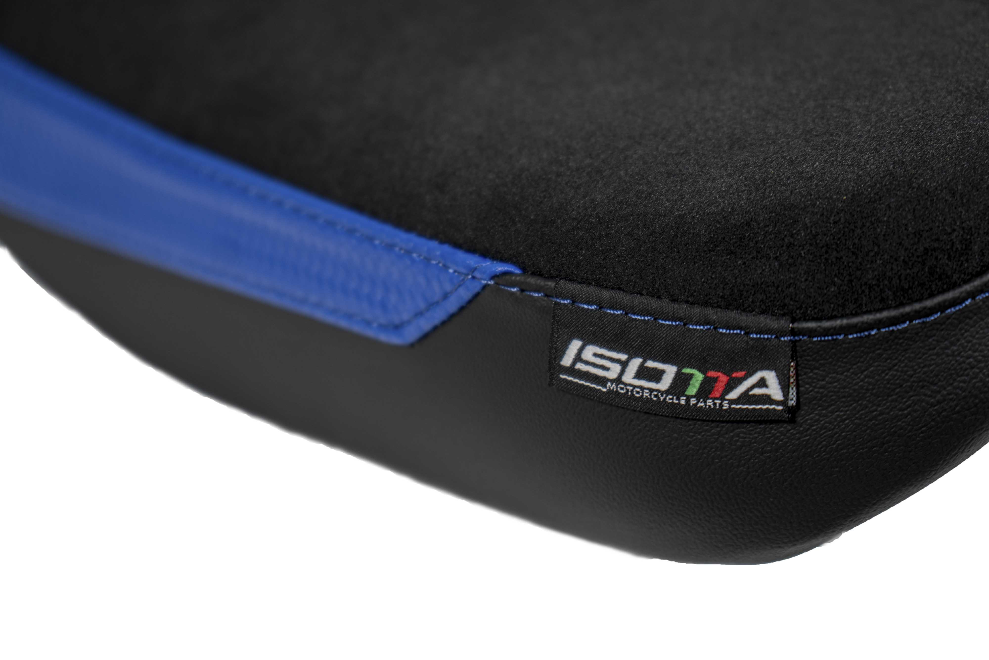 Isotta Comfort Rider Seat | Blue | Yamaha MT-07 2025>Current -   Pyramid Motorcycle Accessories