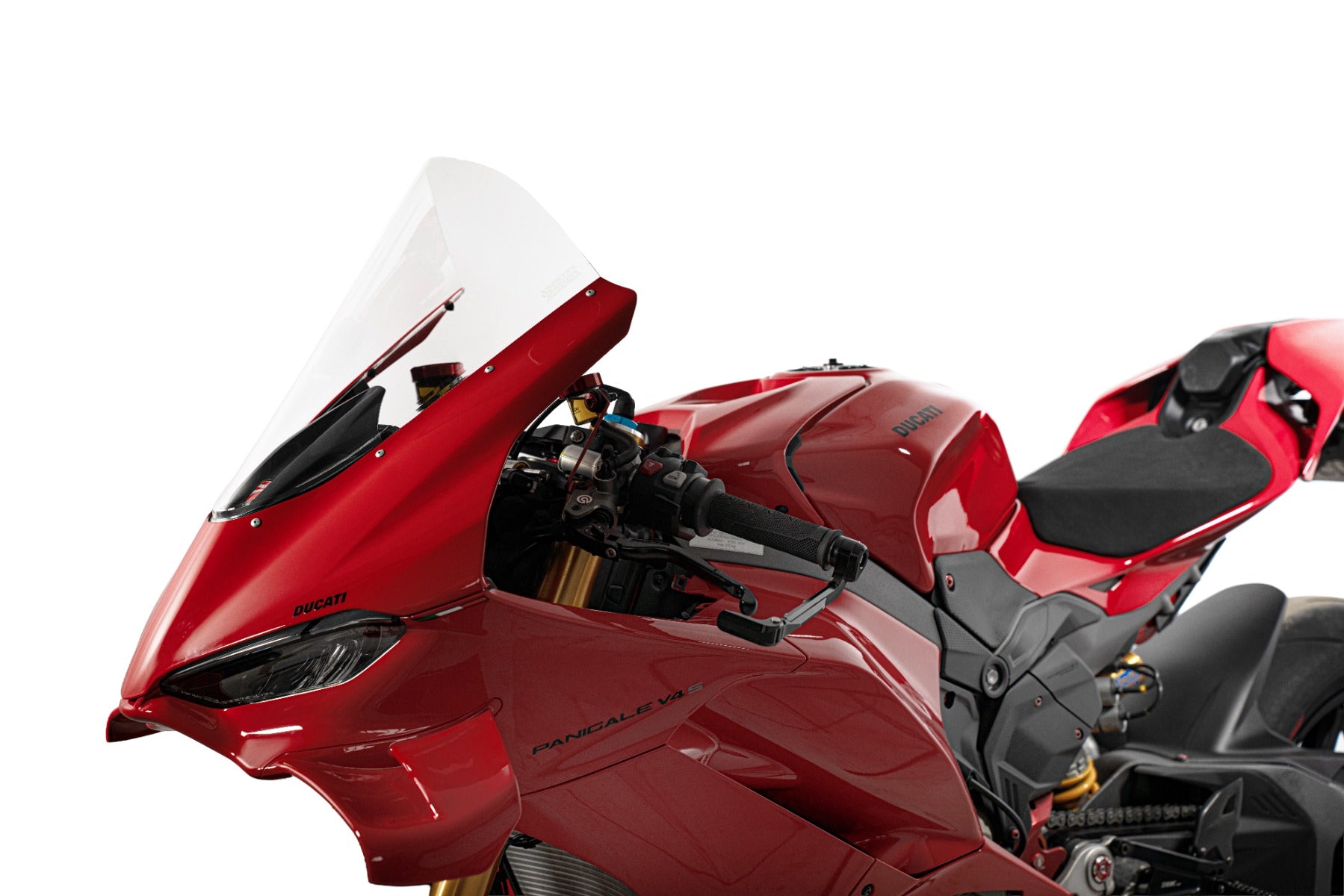 Isotta Racing Windscreen | Clear | Ducati Panigale V4S 2025>2026 -   Pyramid Motorcycle Accessories