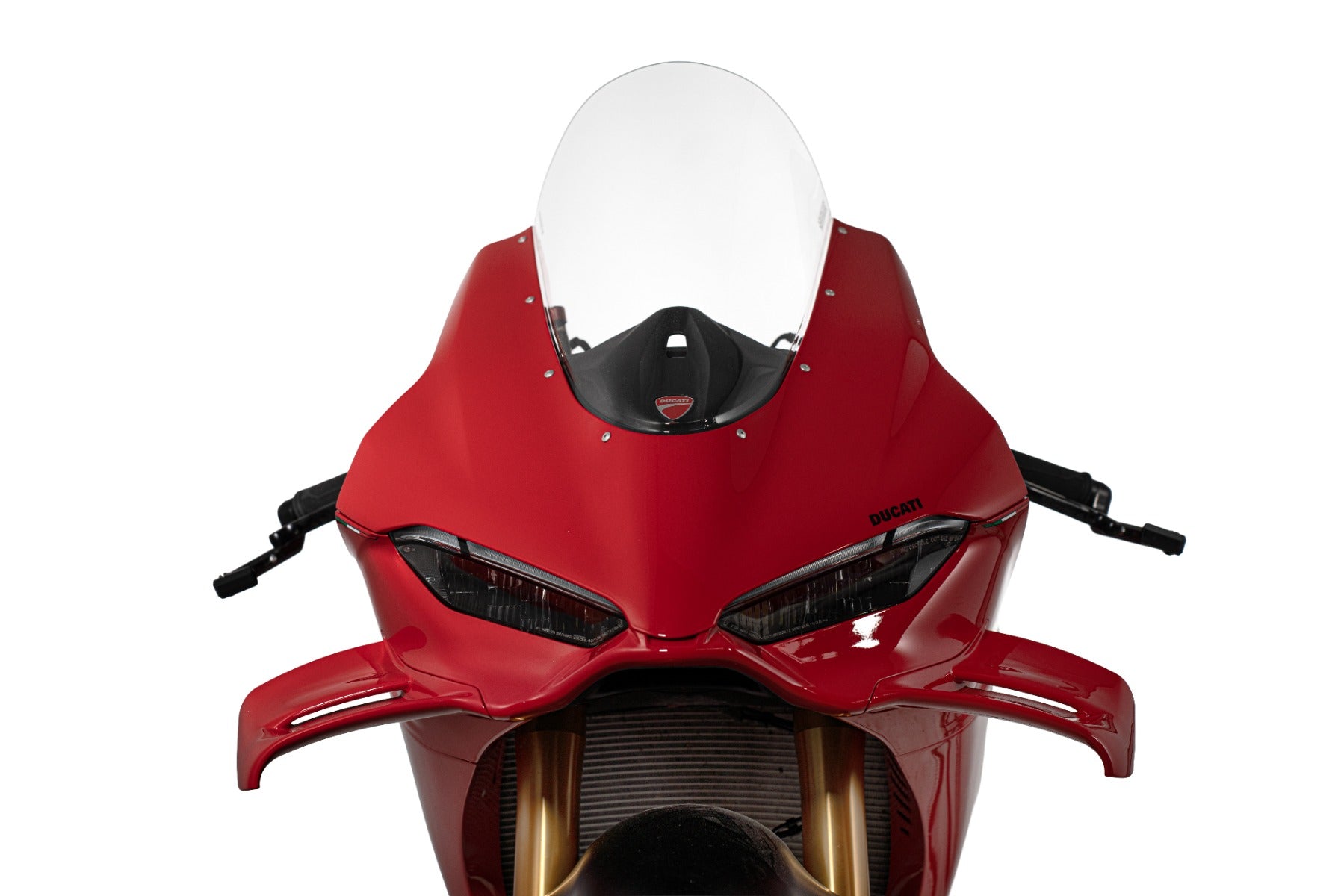 Isotta Racing Windscreen | Clear | Ducati Panigale V4S 2025>2026 -   Pyramid Motorcycle Accessories
