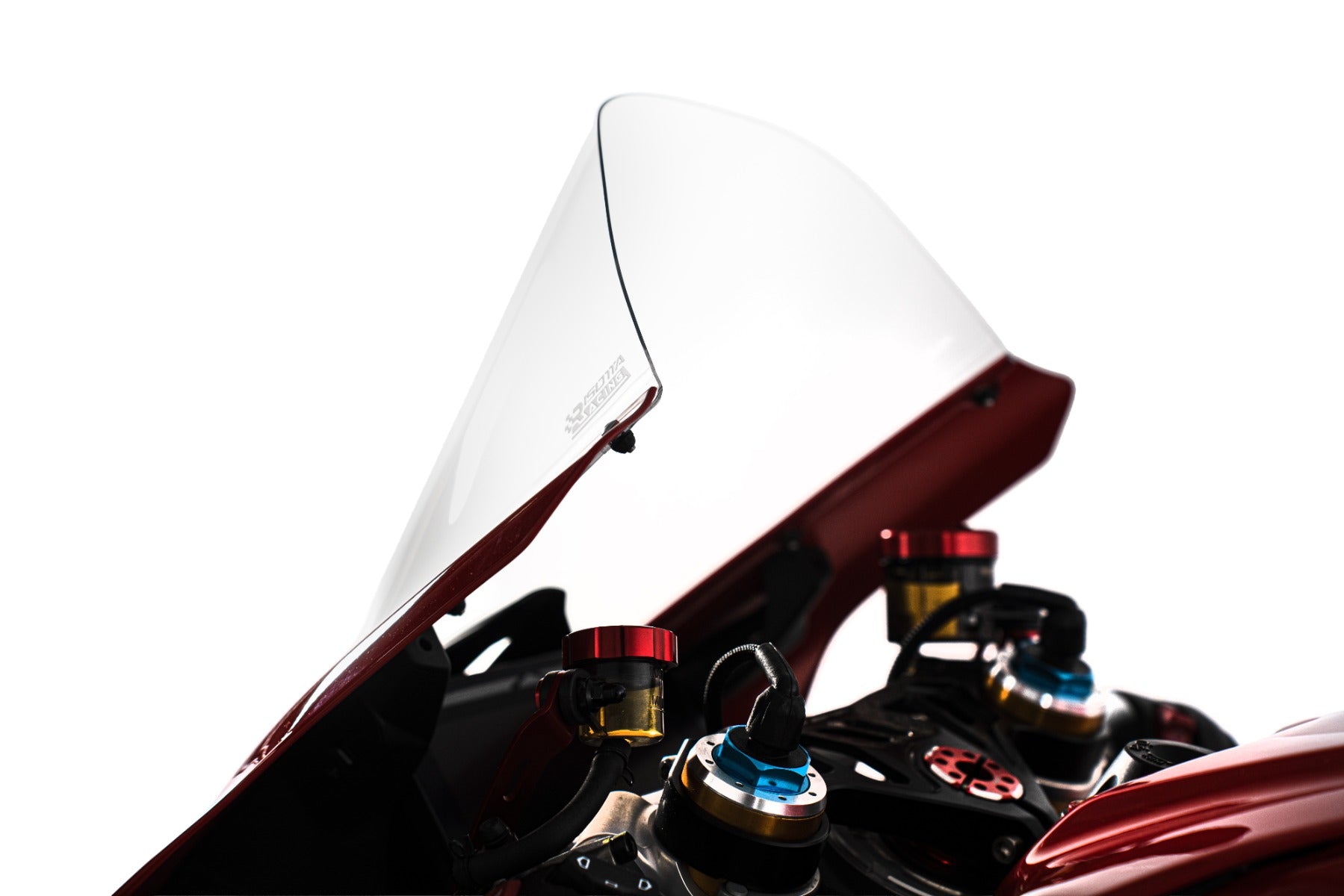 Isotta Racing Windscreen | Clear | Ducati Panigale V4S 2025>2026 -   Pyramid Motorcycle Accessories