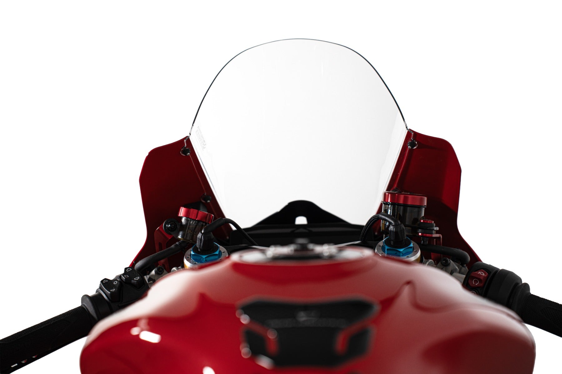 Isotta Racing Windscreen | Clear | Ducati Panigale V4S 2025>2026 -   Pyramid Motorcycle Accessories
