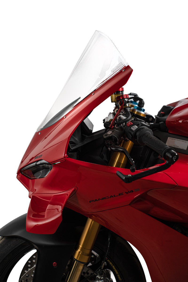 Isotta Racing Windscreen | Clear | Ducati Panigale V4S 2025>2026 -   Pyramid Motorcycle Accessories