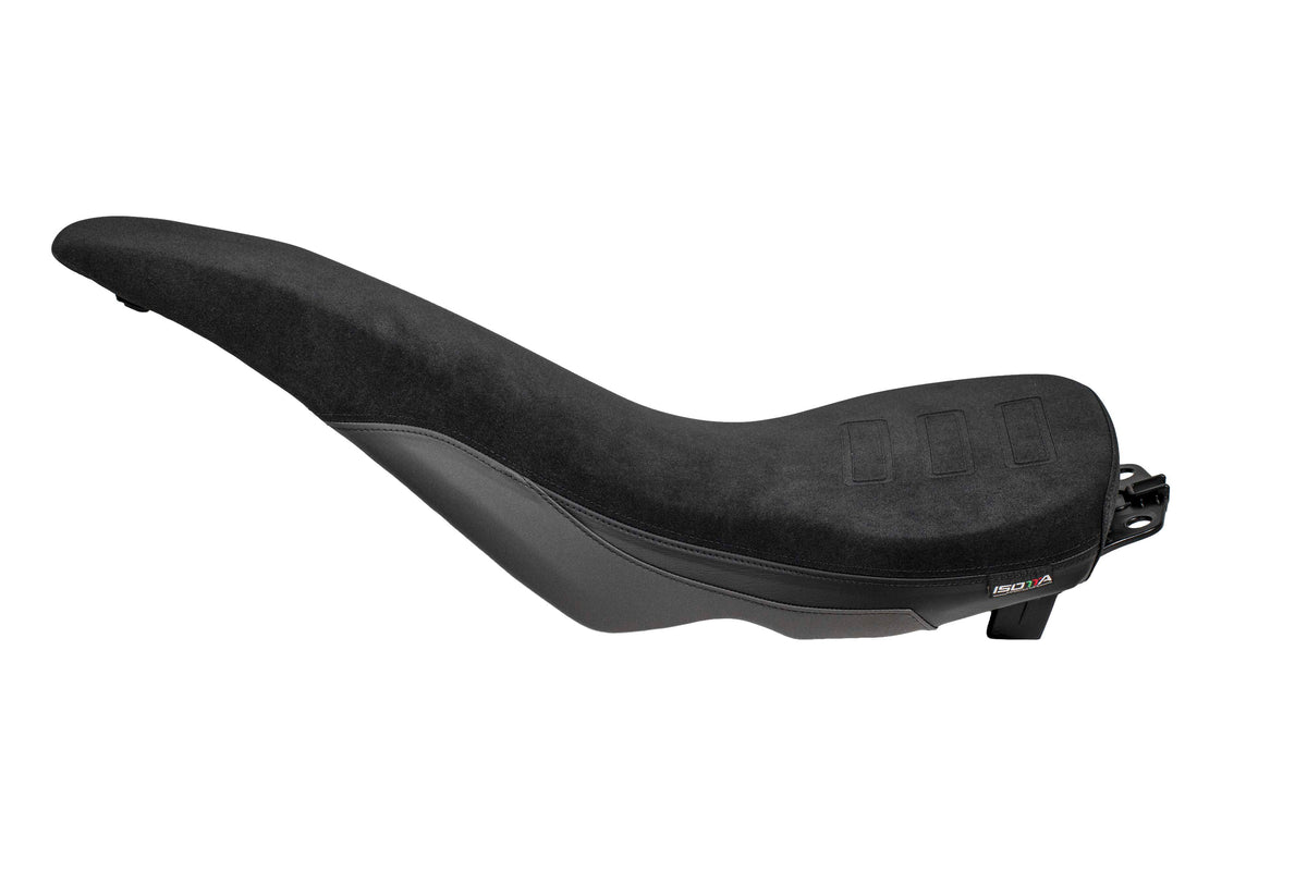 Isotta Comfort Rider Seat | Black | Yamaha Tenere 700 World Raid 2022-2025 - Pyramid Motorcycle Accessories
