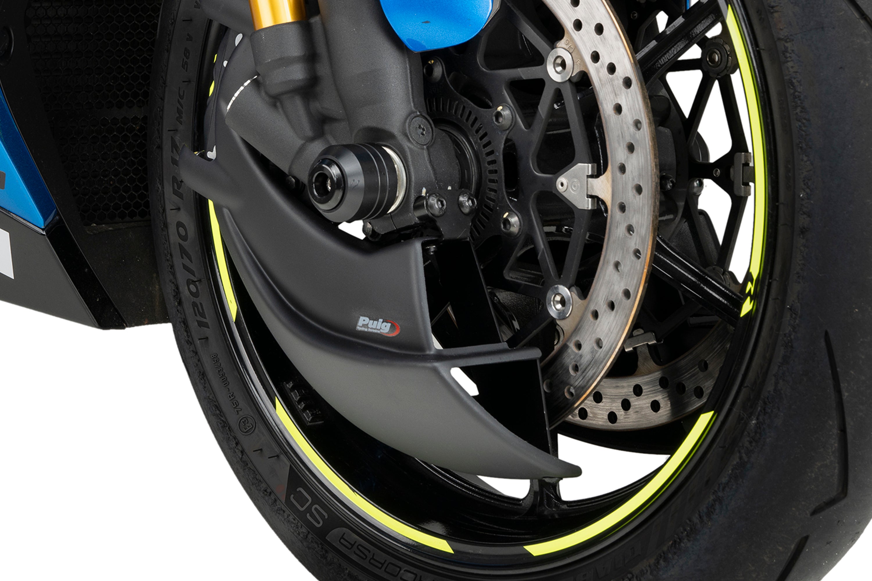Puig Brake Ducts | Matte Black | Suzuki GSX-R1000 2009>2021 -   Pyramid Motorcycle Accessories
