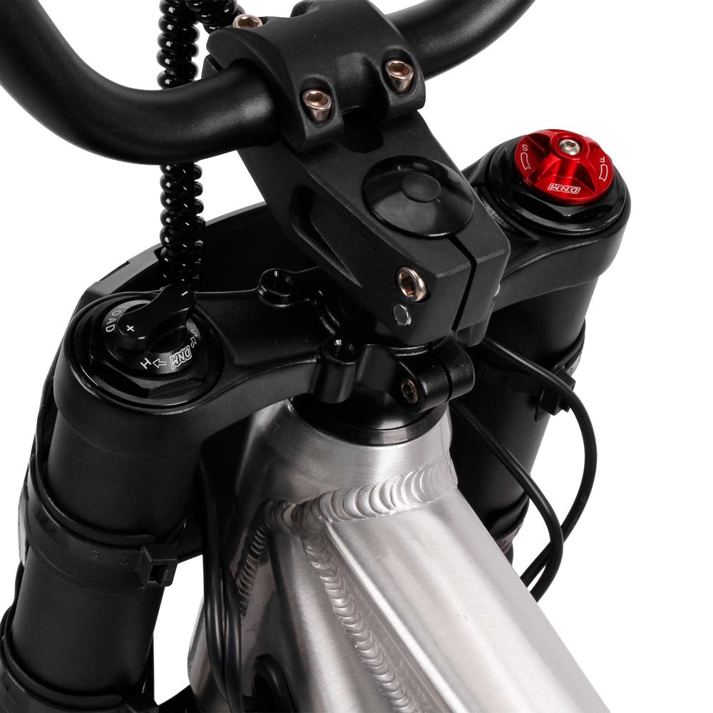 Amped A24 Comp Kids Electric Bike - Silver -   Pyramid Motorcycle Accessories