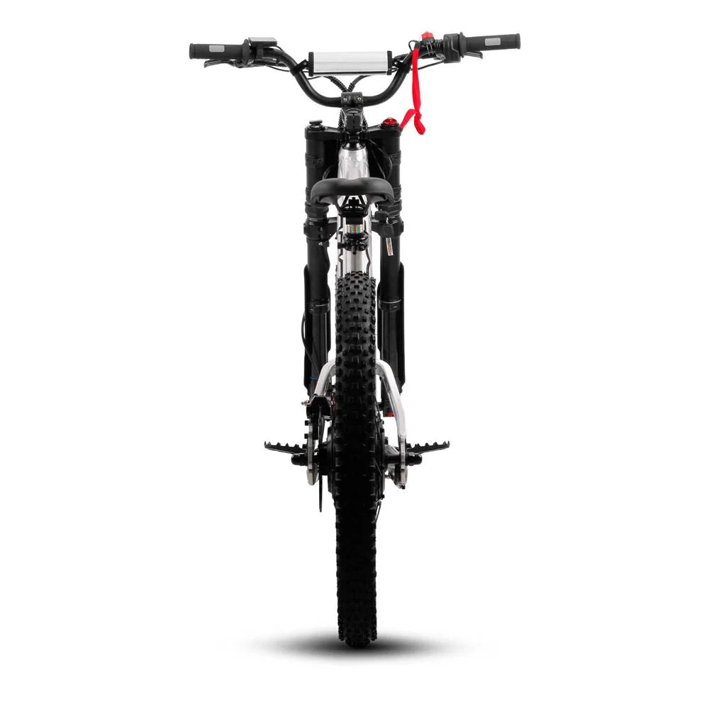 Amped A24 Comp Kids Electric Bike - Silver -   Pyramid Motorcycle Accessories
