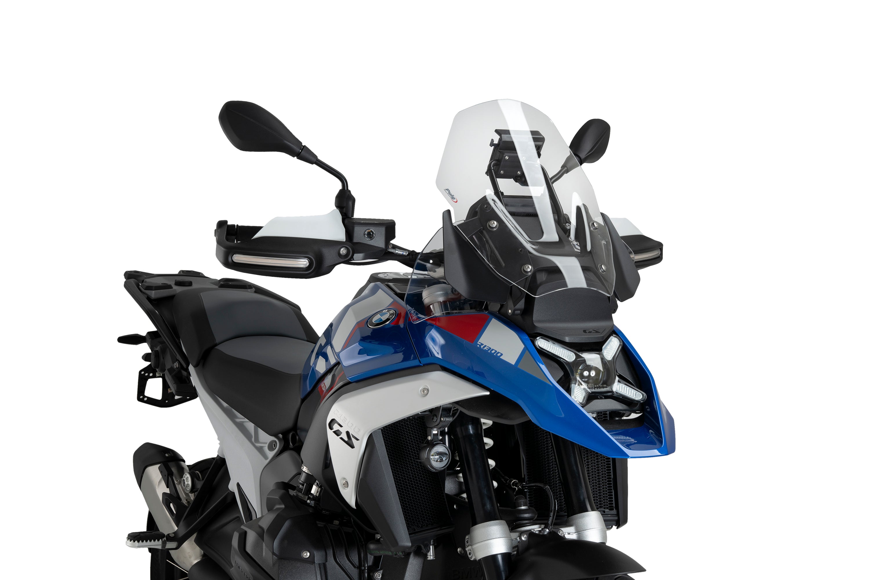 Puig Touring Screen 2 | Clear | BMW R 1300 GS/GSA with Radar & Enduro Pack 2023>Current -   Pyramid Motorcycle Accessories