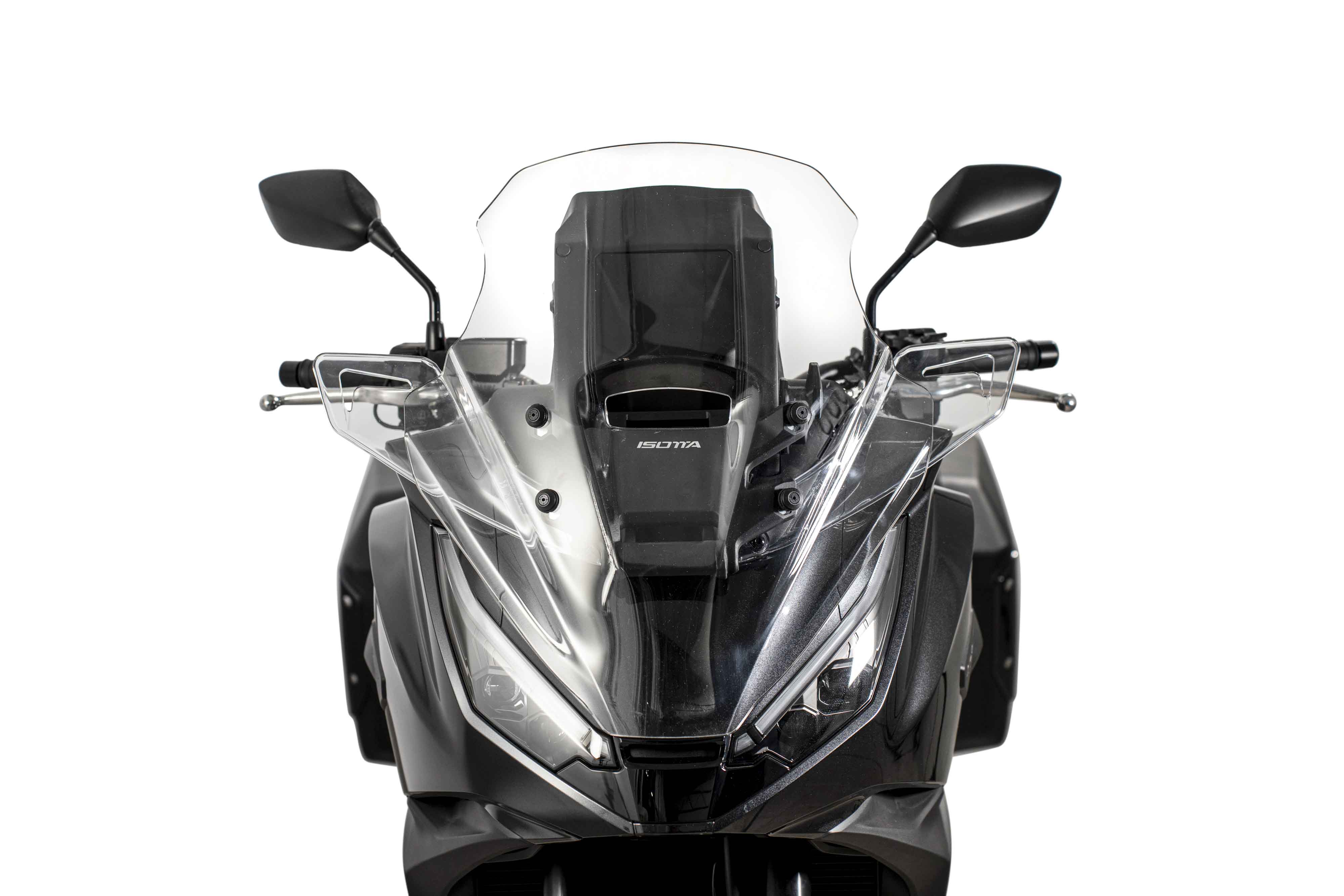 Isotta Medium Protection Windscreen | Light Smoke | Dark Smoke | Clear | Honda NT1100 2025>2026 -   Pyramid Motorcycle Accessories