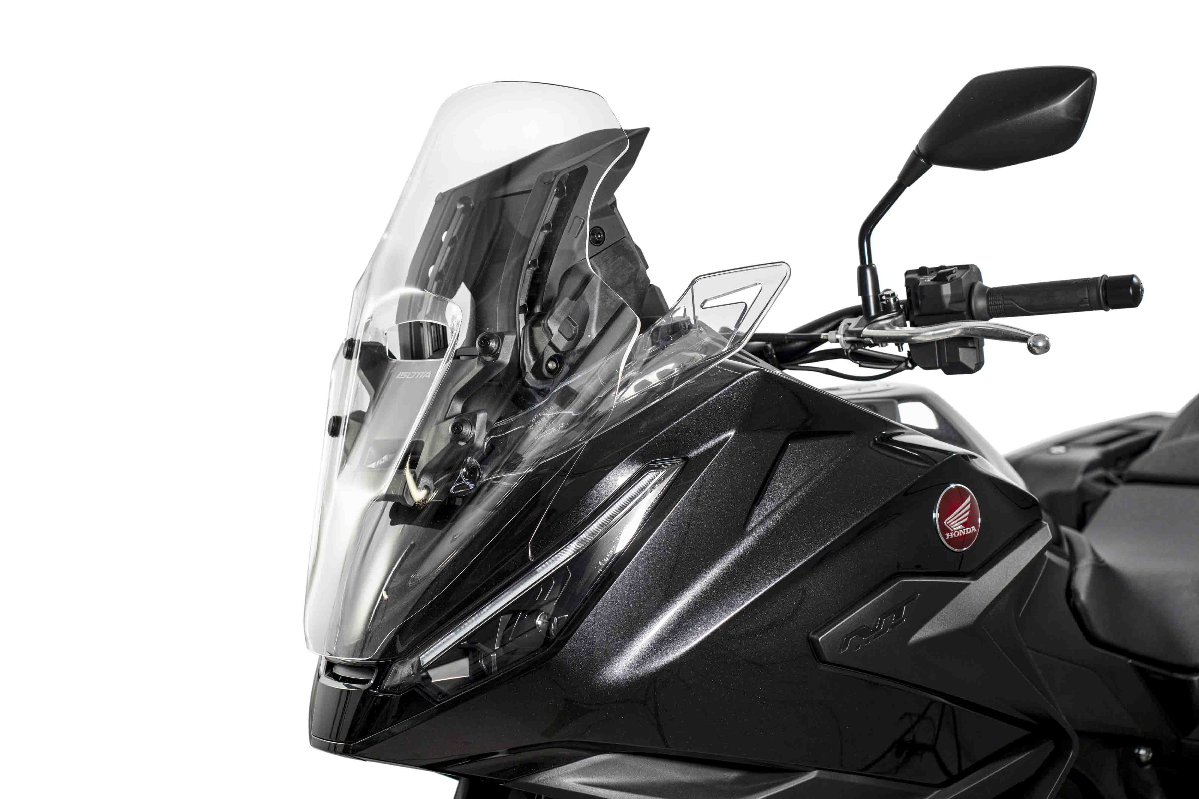 Isotta Medium Protection Windscreen | Light Smoke | Dark Smoke | Clear | Honda NT1100 2025>2026 -   Pyramid Motorcycle Accessories