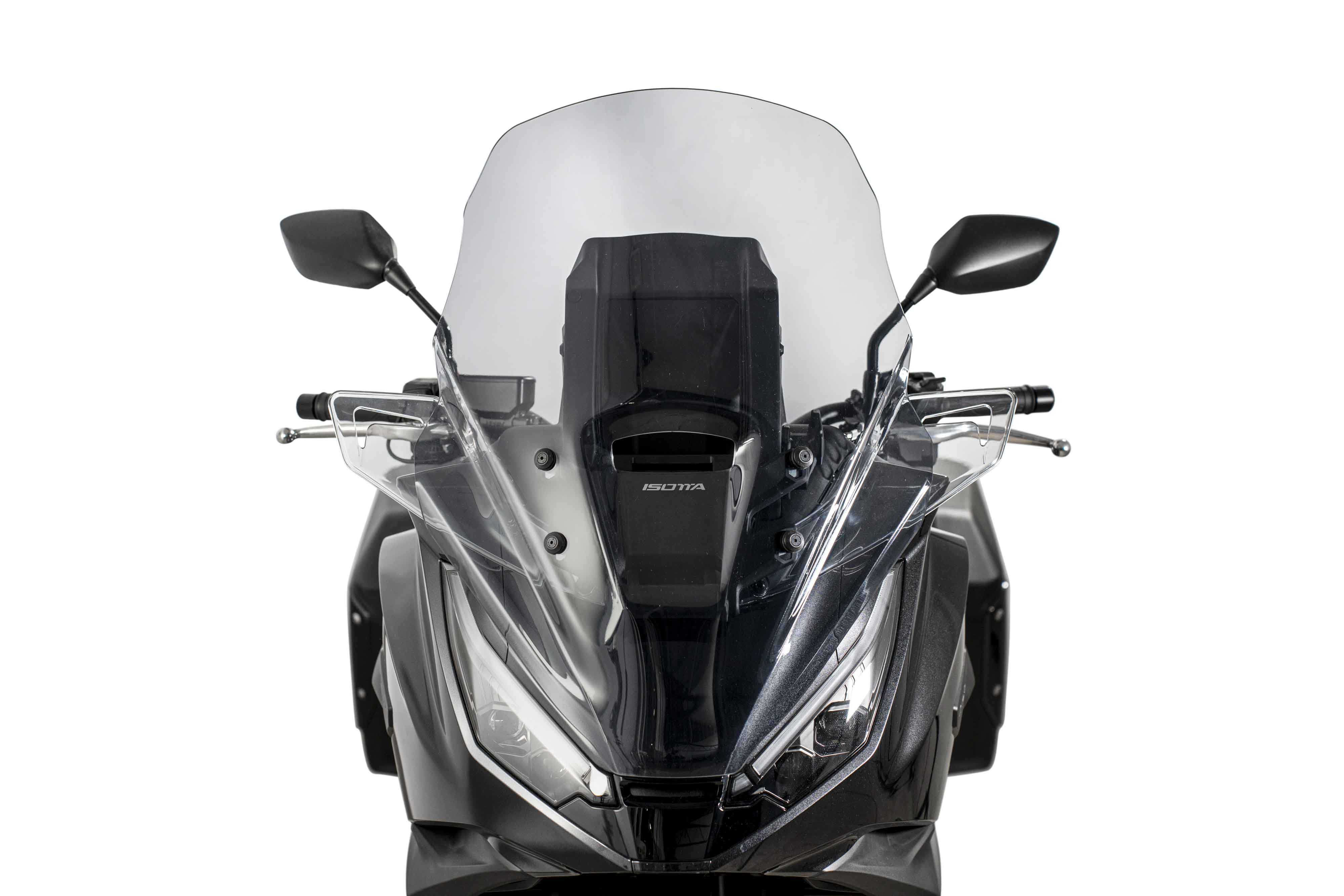 Isotta Touring Windshield | Light Smoke | Clear | Honda NT1100 2025>2026 -   Pyramid Motorcycle Accessories