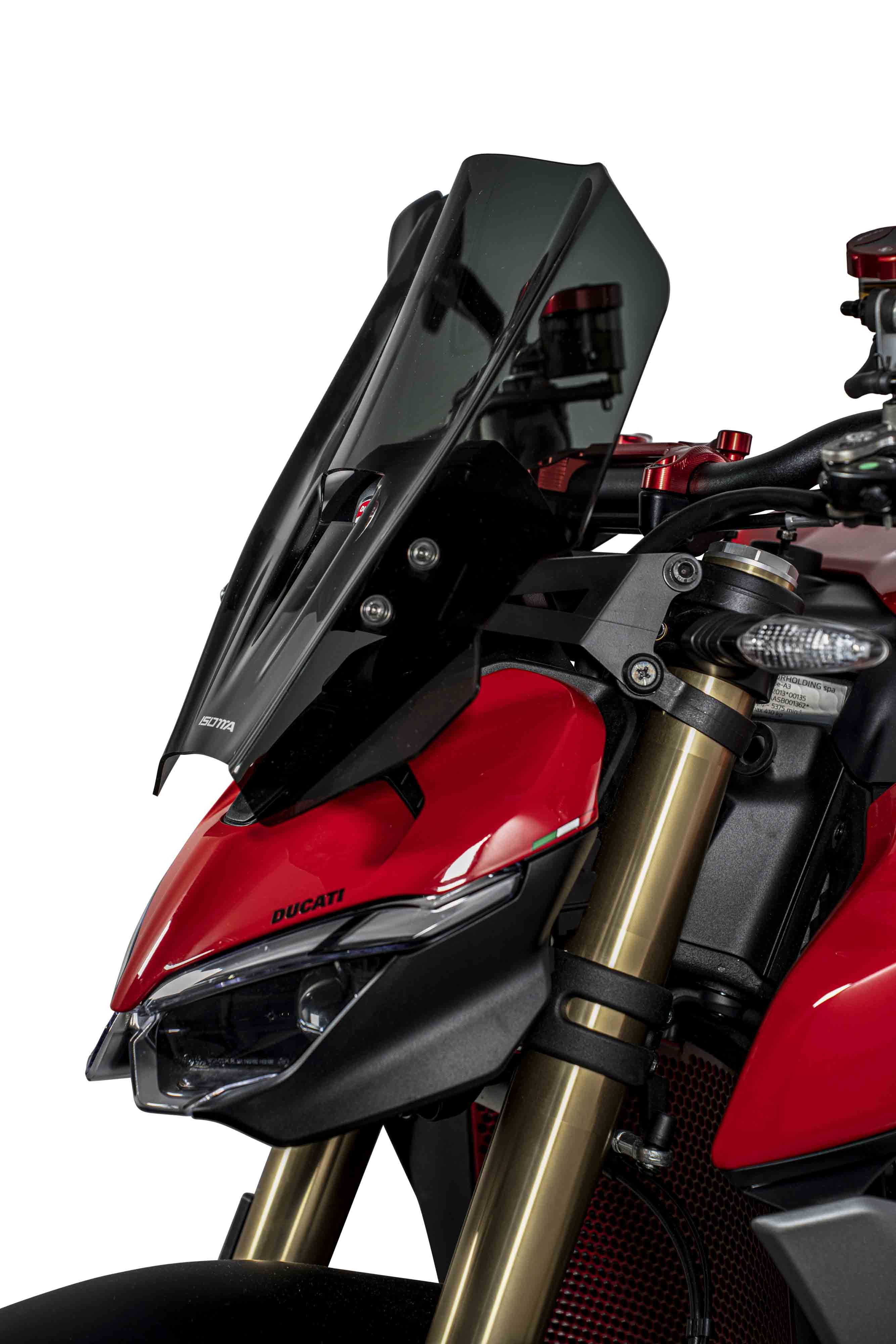 Isotta Sport Windscreen | Light Smoke | Dark Smoke | Clear | Ducati Streetfighter V2 2025>2026 -   Pyramid Motorcycle Accessories