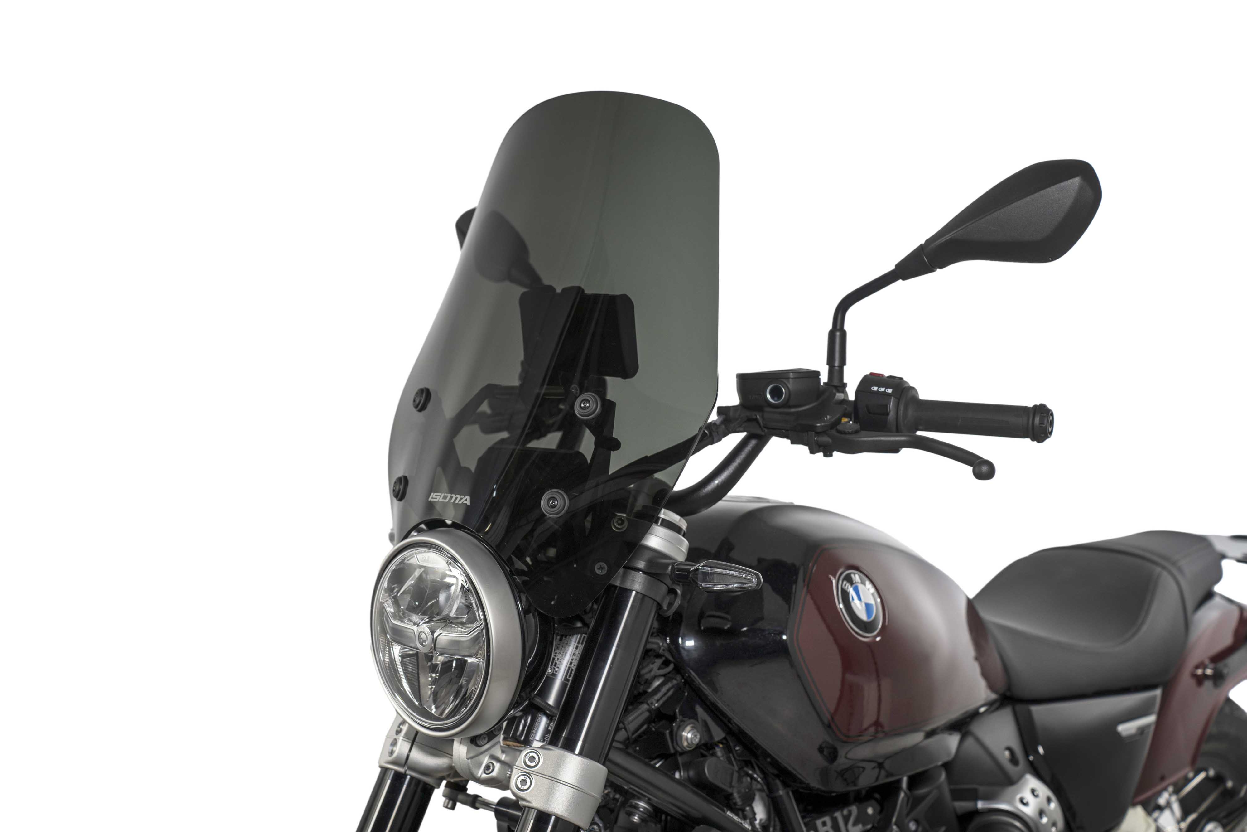 Isotta Medium Protection Windscreen | Light Smoke | Clear | Dark Smoke | BMW R 12 2024>2026 -   Pyramid Motorcycle Accessories