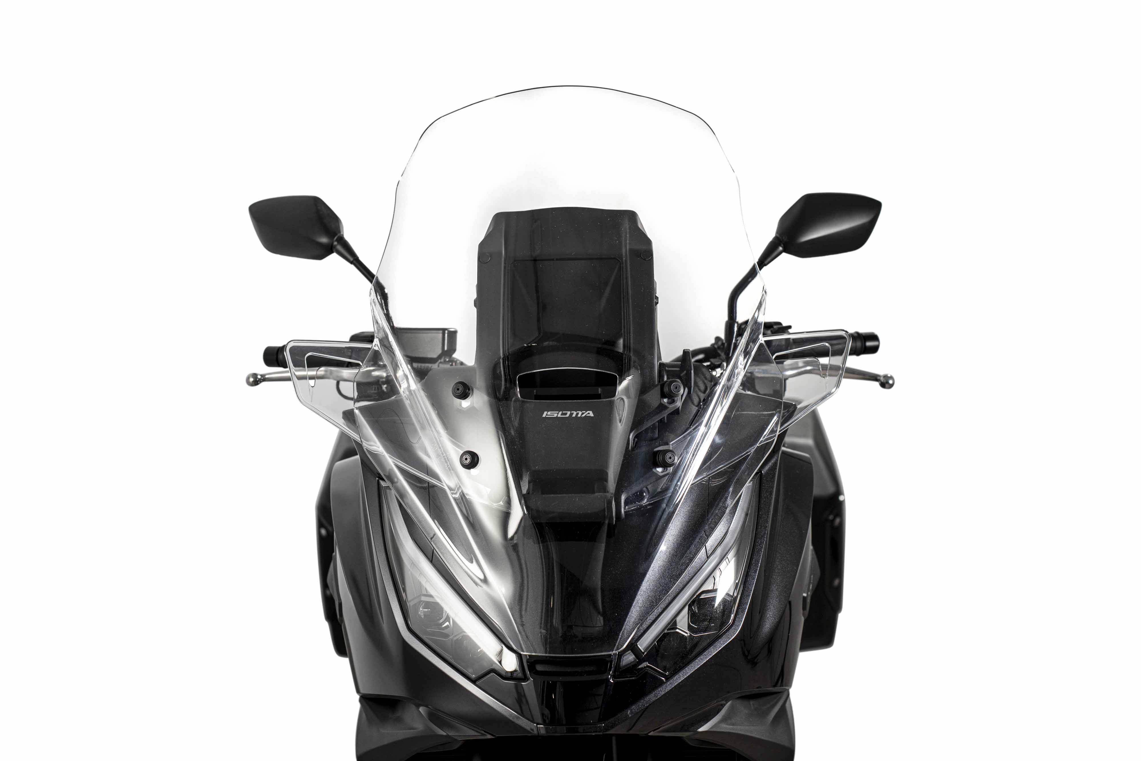Isotta Touring Windshield | Light Smoke | Clear | Honda NT1100 2025>2026 -   Pyramid Motorcycle Accessories