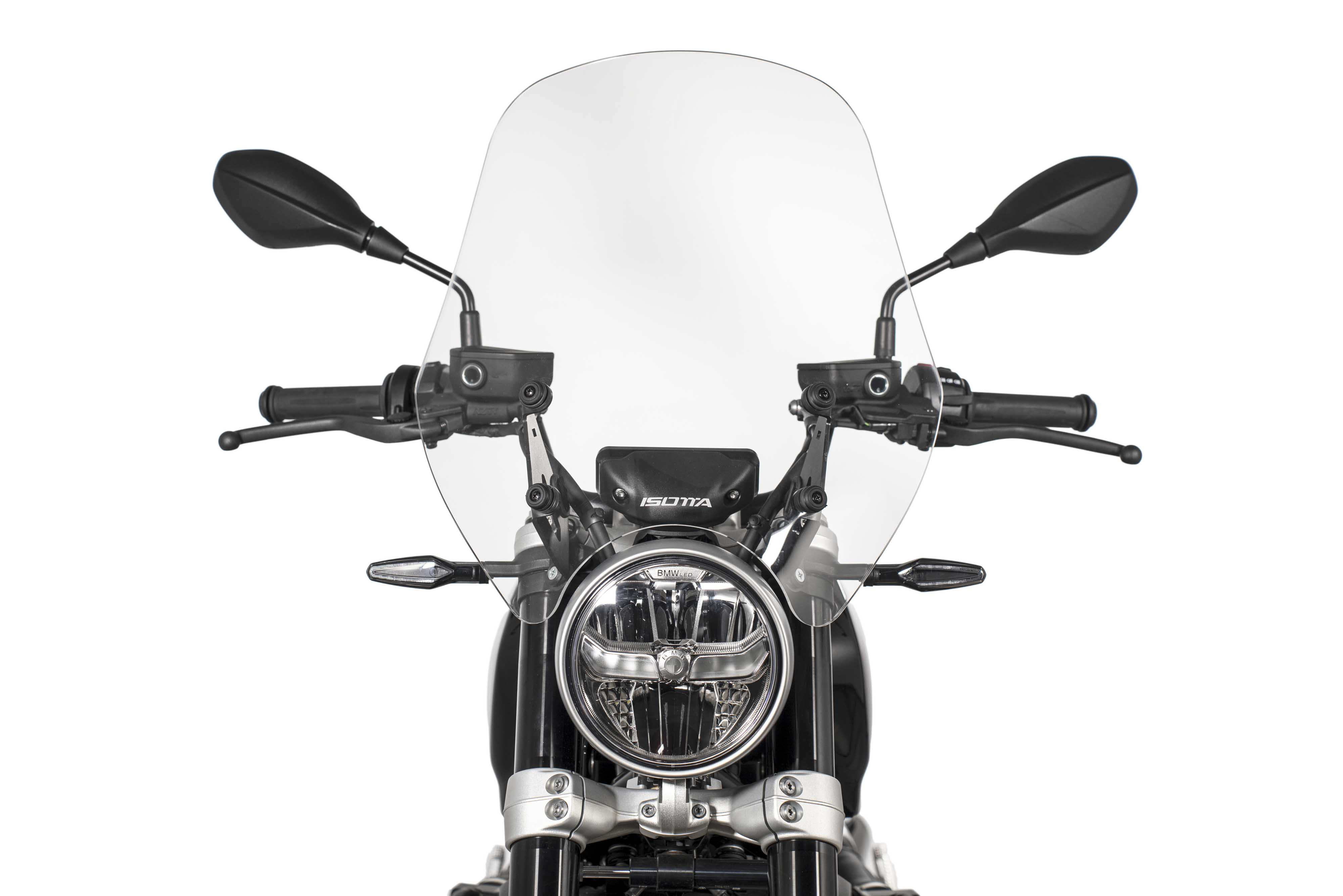 Isotta Medium Protection Windscreen | Light Smoke | Clear | Dark Smoke | BMW R 12 2024>2026 -   Pyramid Motorcycle Accessories