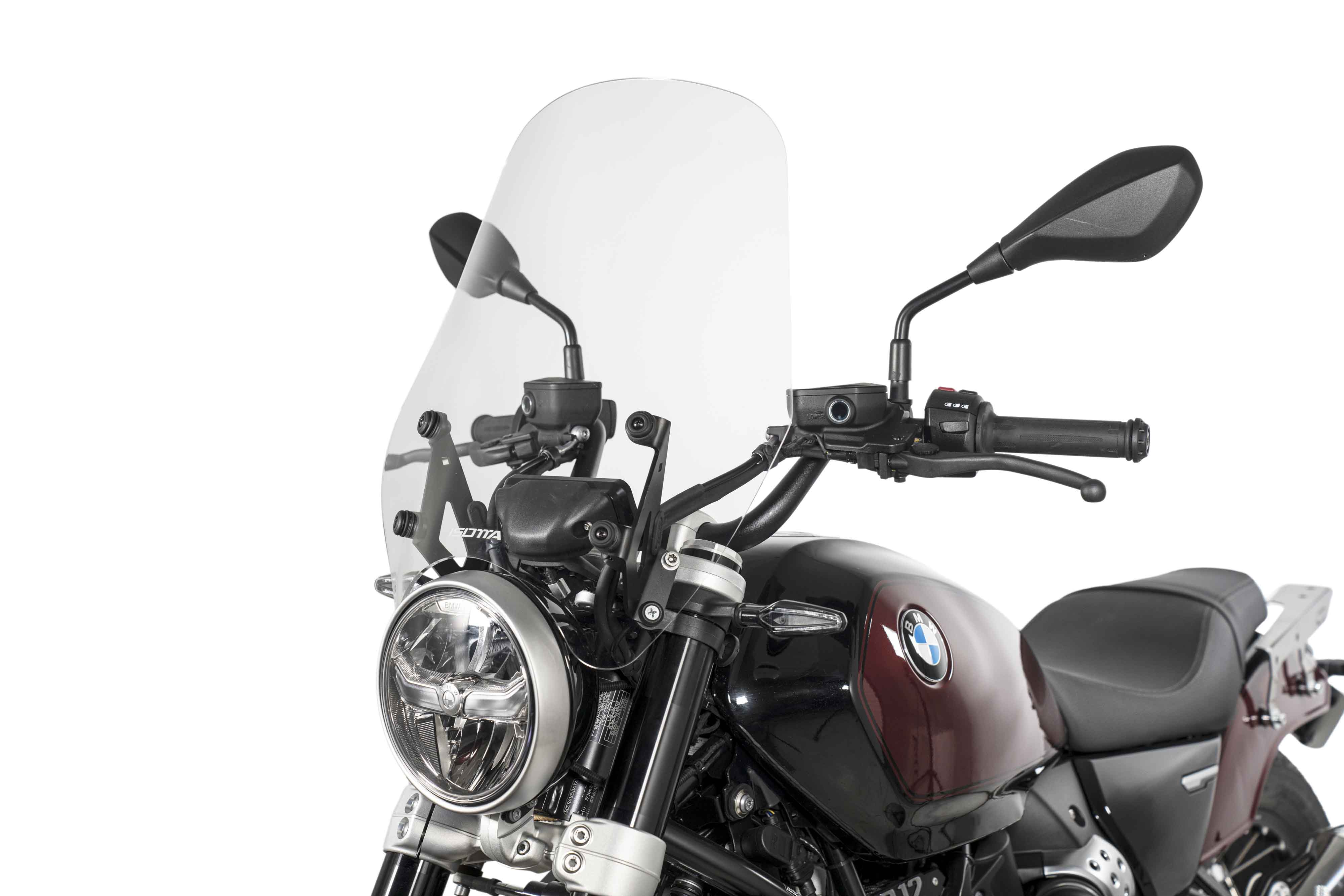 Isotta Medium Protection Windscreen | Light Smoke | Clear | Dark Smoke | BMW R 12 2024>2026 -   Pyramid Motorcycle Accessories