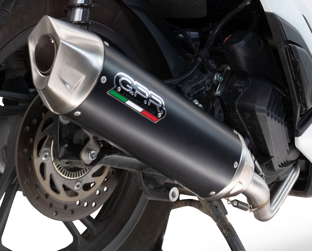 GPR Furore-X Scooter Exhaust for Zontes E 350 350cc (2023-2025) [Z.17.FXSC] -   Pyramid Motorcycle Accessories