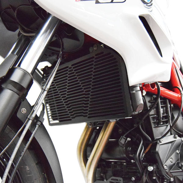 Isotta Radiator and Oil Filter Guard Kit | Black | BMW F 700 GS 2012>2018 -   Pyramid Motorcycle Accessories
