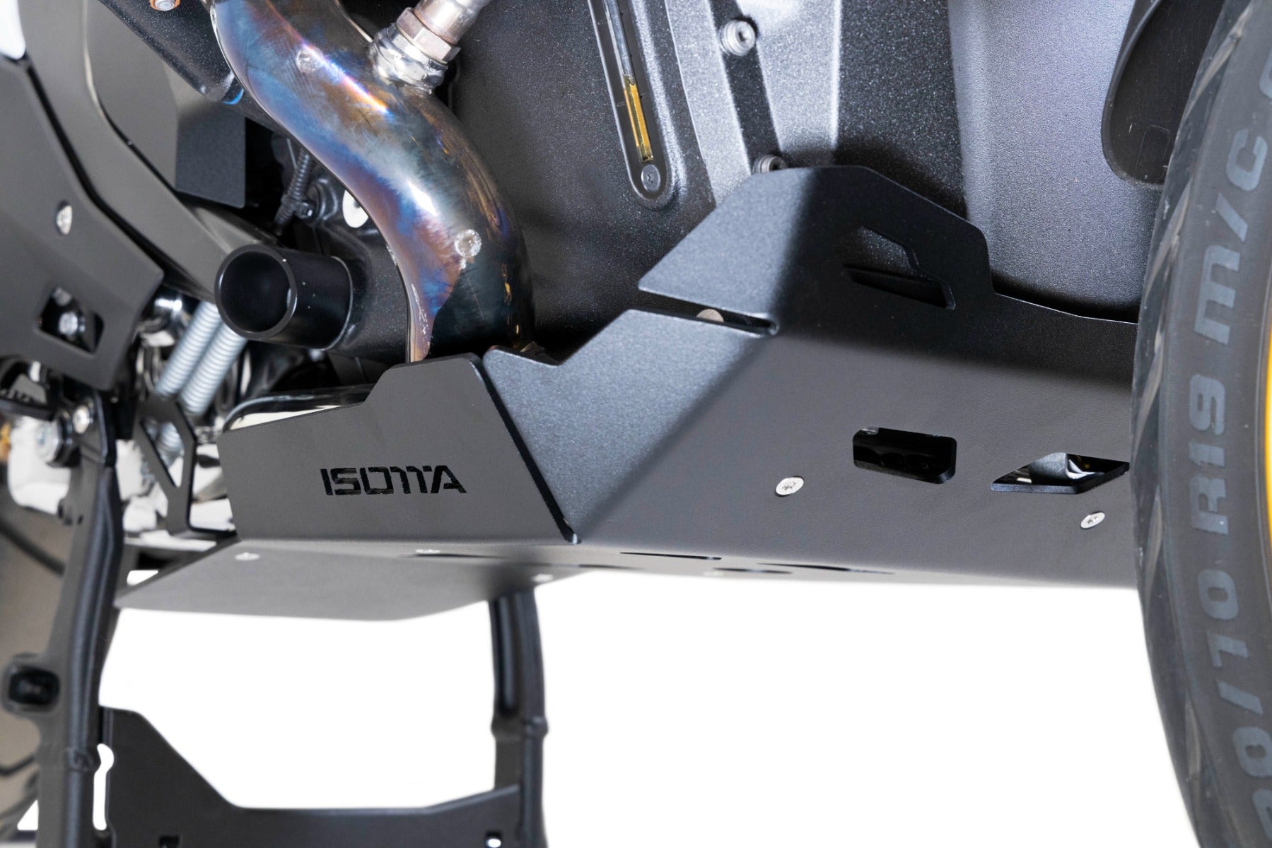 Isotta Engine Guard Bash Plate | Black | BMW R 1300 GS / GS Adventure -   Pyramid Motorcycle Accessories