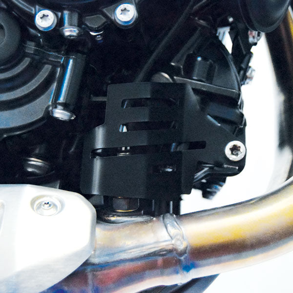 Isotta Lambda Sensor Guard | Black | BMW F 850 GS 2018>2023 -   Pyramid Motorcycle Accessories