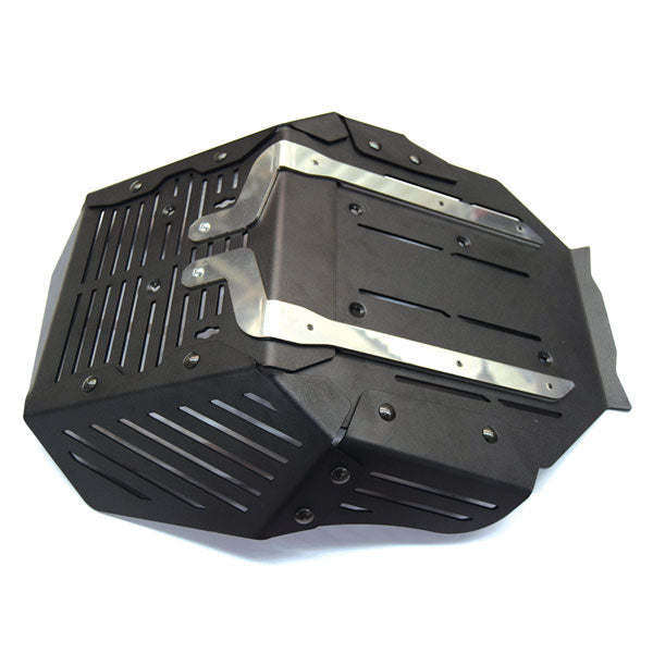 Isotta Engine Guard Bash Plate | Black | Honda CRF 1100 L Africa Twin 2016>2020 -   Pyramid Motorcycle Accessories