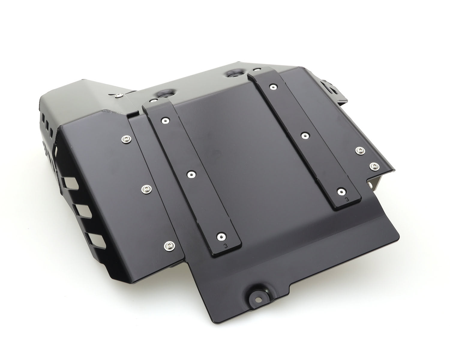 Isotta Engine Guard Bash Plate | Black | Honda CRF 1100 L Africa Twin inc. Adventure Sports -   Pyramid Motorcycle Accessories