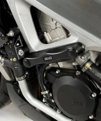 R&G Crash Protectors | Black | Aprilia RSV4 and V4 Tuono models