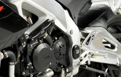R&G Crash Protectors | Black | Aprilia RSV4 and V4 Tuono models