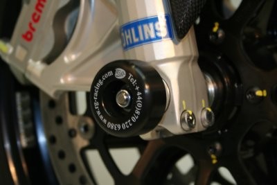 R&G Fork Protectors | Black | Aprilia, Ducati & Moto Guzzi Models
