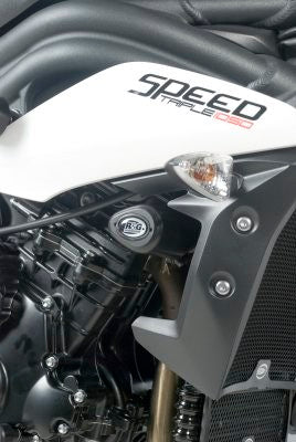 R&G Crash Protectors | Black | Triumph Speed Triple 1050 S 2016>2018 & Triumph Speed Triple 1050 2011>2015 & Triumph Speed Triple 1050 R 2012>2018 & Triumph Speed Triple 1050 RS 2018>2020