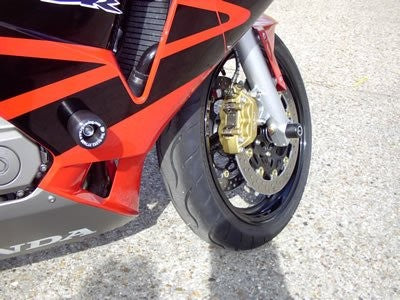 R&G Fork Protectors | Black | Honda CBR600RR (2003 to 2004 model) and the VTR1000 SP-1 (RC51) / SP-2