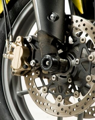 R&G Fork Protectors | Black | Triumph Tiger 800 & 800 XC '11-, 800 XRX/ XCX '15- & XCA '18-, 900 GT/ Rally '20-