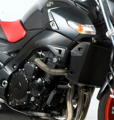 R&G Crash Protectors | Black | Suzuki GSR 600 2006>2012