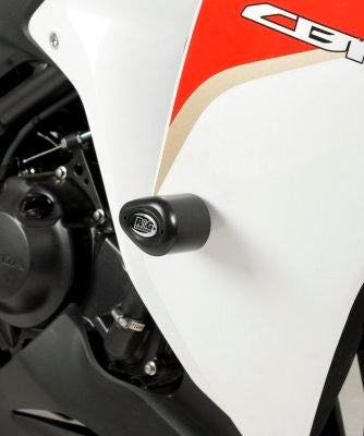 R&G Crash Protectors | White | WK Bikes SP 250 2013>2016 & WK Bikes SP 125 2013>2016 & WK Bikes SP 50 2013>2015 & Honda CBR 250 R 2011>2016